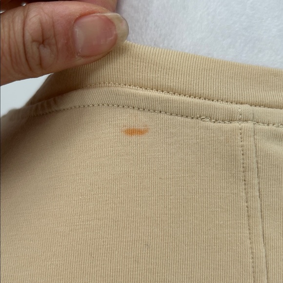 Lululemon Cotton Wrap-Front T-Shirt Dress Prosecco Pima Cotton - Picture 9 of 13